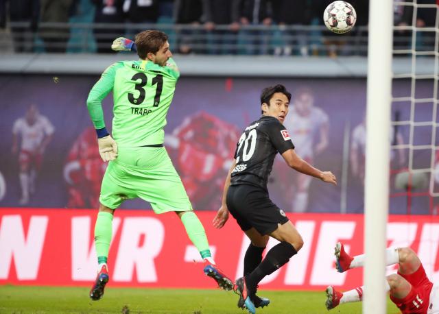 Kevin Trapp and Makoto Hasebe.